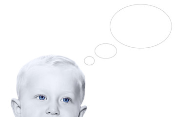 Happiness young smiles boy