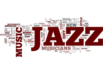 Obraz premium Muzyka jazzowa