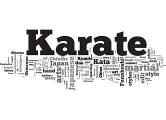 Fototapeta premium Karate