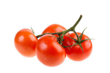 Ripe red tomatoes.