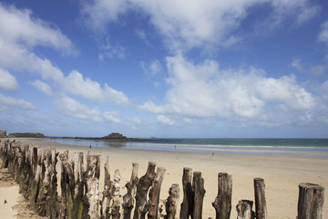plage de Saint Malo