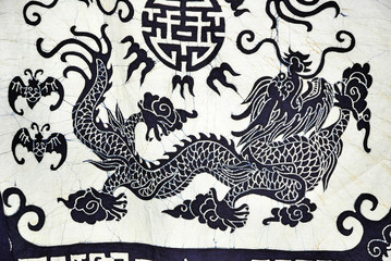 China Shanghai Yuyuan market dragon.