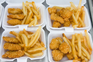 French fries potatoes
