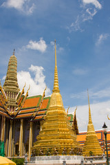 Fototapeta premium The temple in the Grand palace area in Bangkok, Thailand
