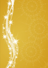 christmas gold background