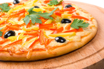 pizza m paprika and olive