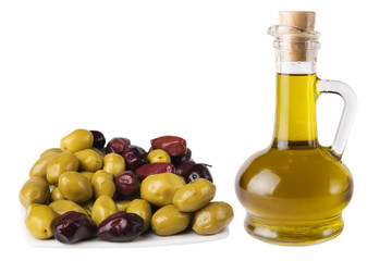 olives and olive oil