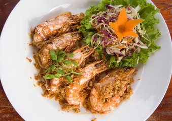 Shrimp grilled
