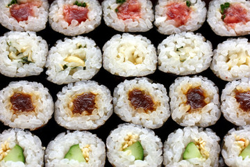 sushi rolls