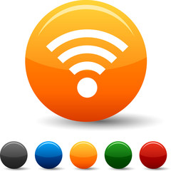 Rss icon set. Vector illustration