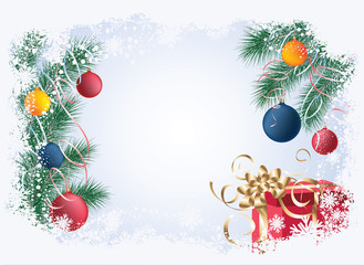 Christmas background , vector