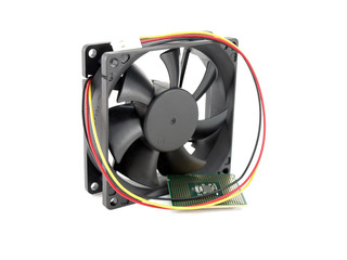 Microprocessor and fan