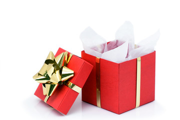 Fototapeta premium Cadeau de Noël ouvert