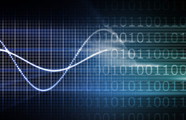 Blue Futuristic Background