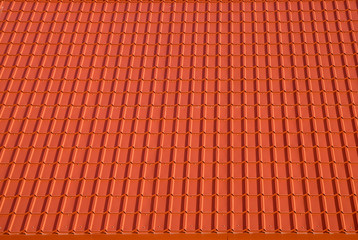 orange roof tile