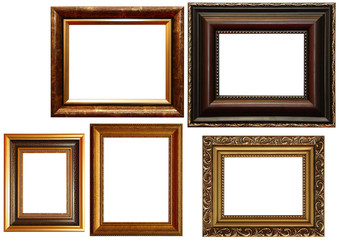 collection of picture frames