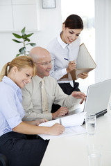 Obraz premium business briefing