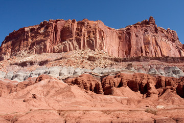 Fototapeta premium The Castle at Capitol Reef National Park
