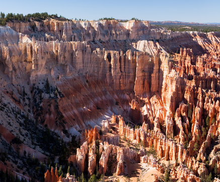 Bryce Canyon West Side at Sunset