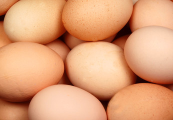 Eggs abstract background