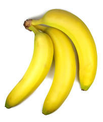 Banana isolated on white