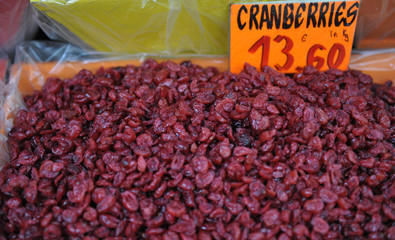 Crannberry  fruit sec