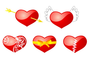 Heart symbols