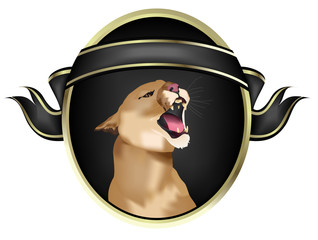 Stemma con puma © crazycolors