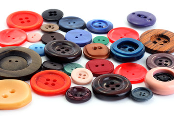 Collection of Colorful Buttons