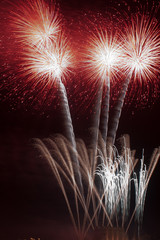 Feuerwerk am Mittelmeer