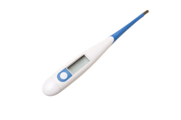 digital Thermometer isolated on white background