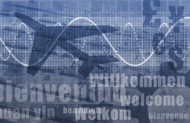 World Travel Airport Background