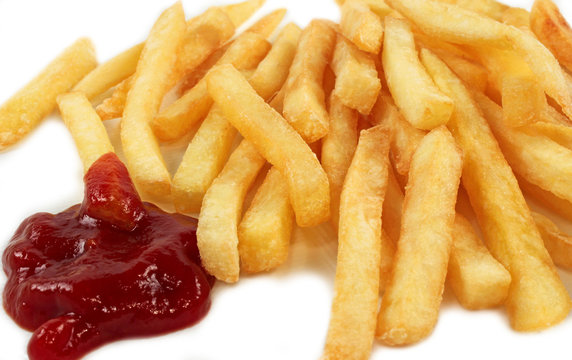 French fries witch ketchup