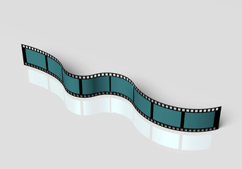 Fototapeta premium Blank film strip