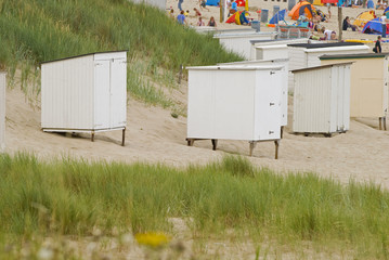 Beach cabins