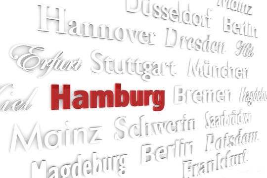 Hamburg Schriftwand