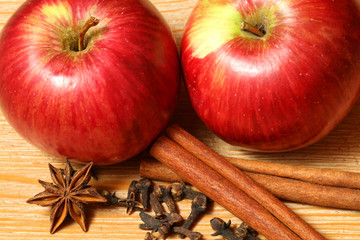 apples with spices
