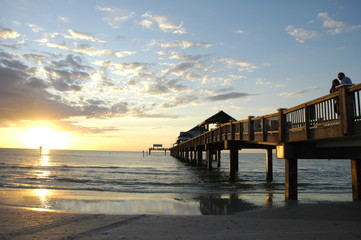 Abendstimmung am Pier