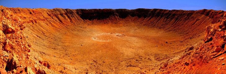 Meteor Crater - obrazy, fototapety, plakaty