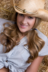 Smiling Country Woman