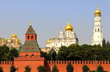 Fototapeta na wymiar Widok z Kremla, Moskwa