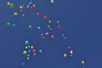 Lâcher de ballons