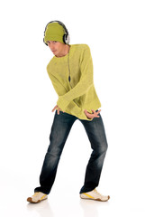 Dancing Teen headset