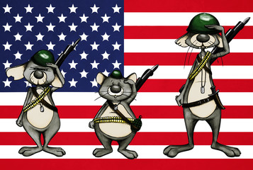 Armee, Soldaten, Soldat, Militär, War, Soldier, Army