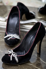 Fototapeta na wymiar Elegant Black Shoes