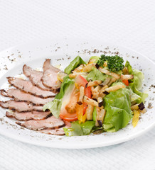beef with vegetables.