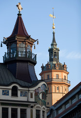 Fototapeta na wymiar Nikolai Kościół w Lipsku