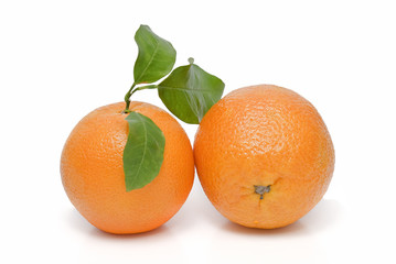 Dos naranjas.