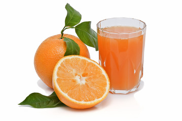 Zumo de naranjas.