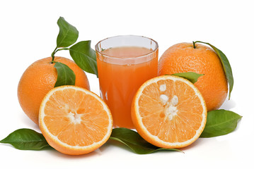 Zumo de naranja para el desayuno.